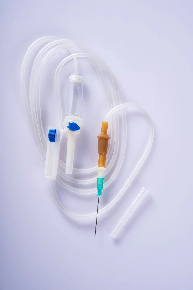 Infusion Set With IV Fluid Flow Regulator