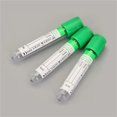 Green Cap Heparin Blood Collection Tube