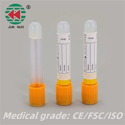 分離ゲル+凝固凝固剤真空血液サンプル収集チューブペットまたはガラス
